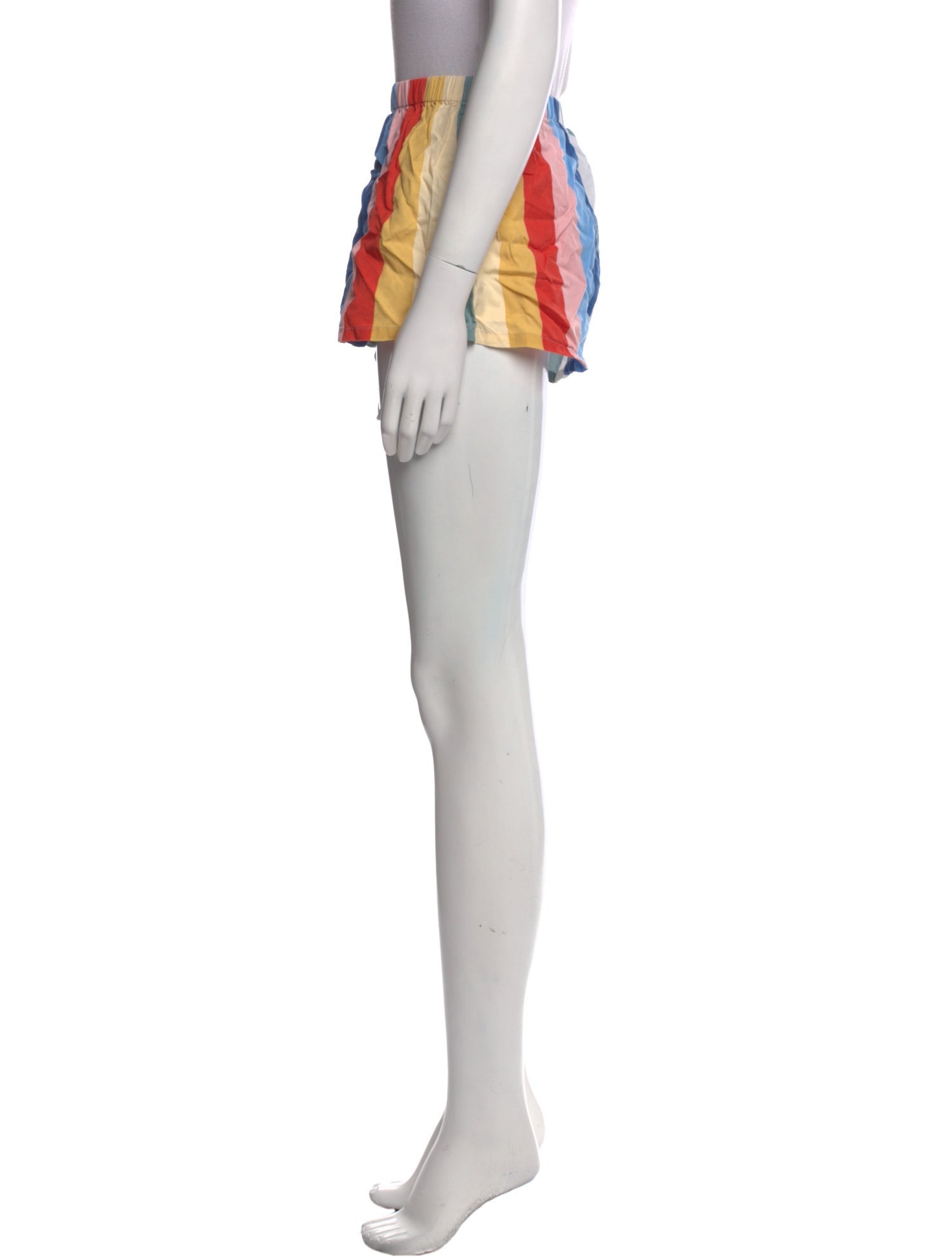 Reformation Striped Mini Shorts